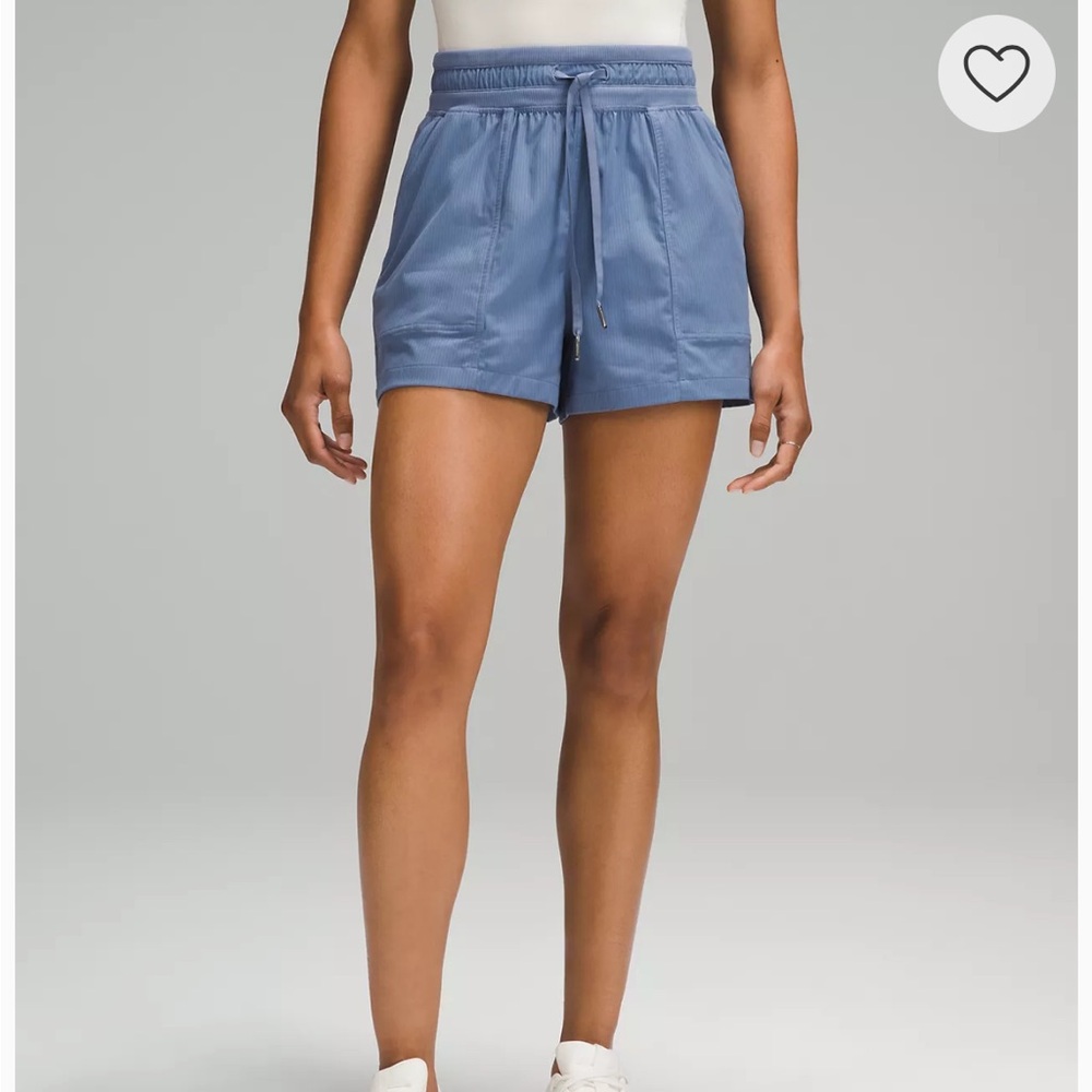 Dance Studio High-Rise Short 3.5" - Oasis Blue - Size 4